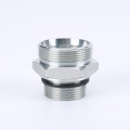 Stainless Steel Gas Pipe Fittings male straight pe compression fittings for pe pipe Factory