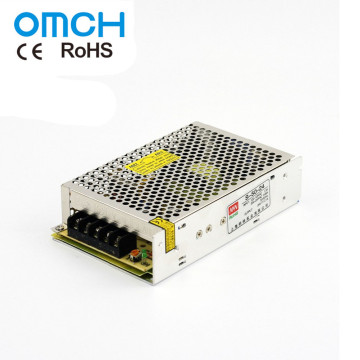 OMCH S-50 50W 5V 12V 15V 24V DC Industrial Auto Recovery Single Output Mode Switching Power Supply Adapter
