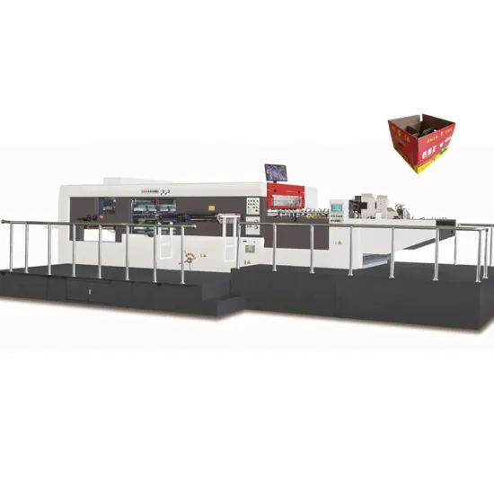 High Quality Automatic Die-Cutting Machine for Pizza Boxes with Creasing - ZHENHUA MY Factory Price
