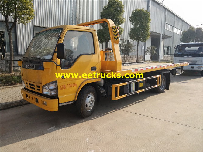 5ton ISUZU Flatbed Towing Vehicles