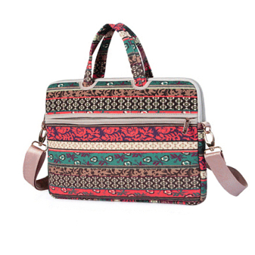 14 15.6 inch shoulder strap neoprene tote notebook travel bag, sublimation printed tablet messenger crossbody laptop briefcase