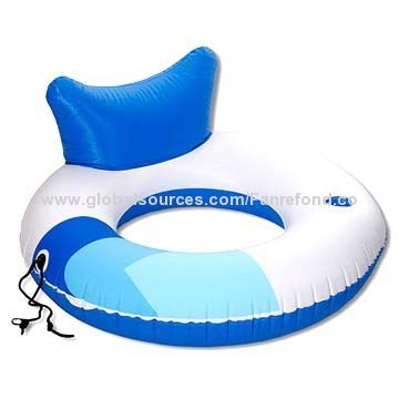Inflatable lounge links tube