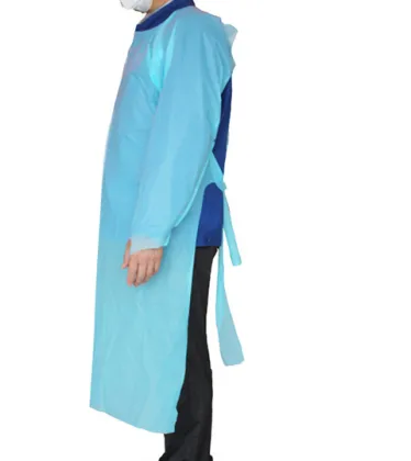 CPE isolation gown PE apron Isolation apron