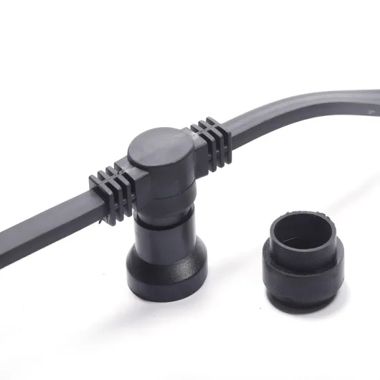 Connectable Flat Wire Belt String Lights Garland Festoon Lights 100m E27/B22 Removable Lamp Base