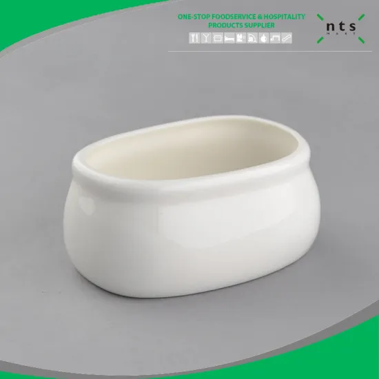 food service seasoning ceramic sugar bowl