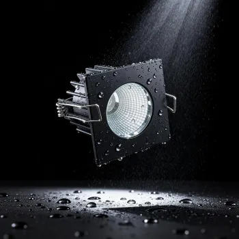 Waterproof Recessed Square LED Downlight with IP65 Rate