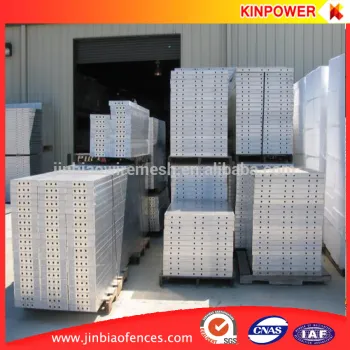 6061-T6 aluminum formwork panels