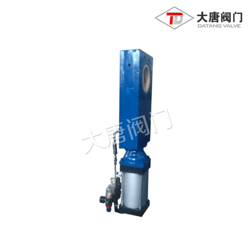 صمام بوابة ذو لوحة واحدة من السيراميك