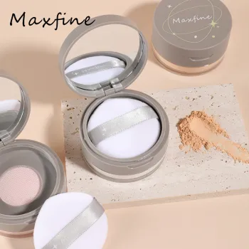 5 Colors Oil-control Waterproof Long-lasting Full Coverage Face Compact Setting Powder