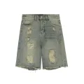 Pantalones cortos de algodón de mezclilla de jeans vintage