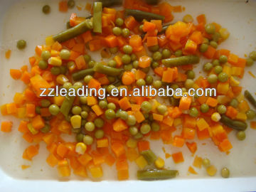 processed mixed vegetables