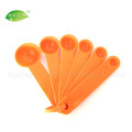 Set of 6 Colored Mini Measuring Spoons Set