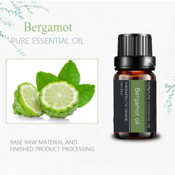 Óleo essencial para massagem orgânica natural de bergamota natural para massagem