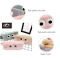 Hot sale custom big eyes plush pencil case