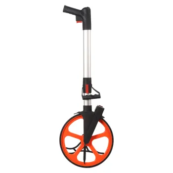 Foldable Distance Measuring Wheel with Brake: Essential Tool for Road, Land Construction Workers
