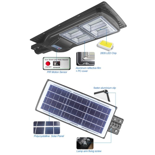 140W All In One Solar Street Light