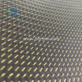 Gold red blue custom leather carbon fibre fabric