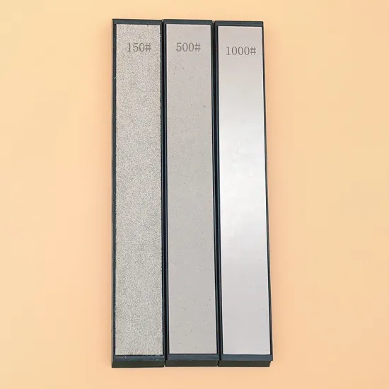 3pcs set professional diamond knife sharpener set sharp knife angle grinder kitchen grindstone blade sharpener bar