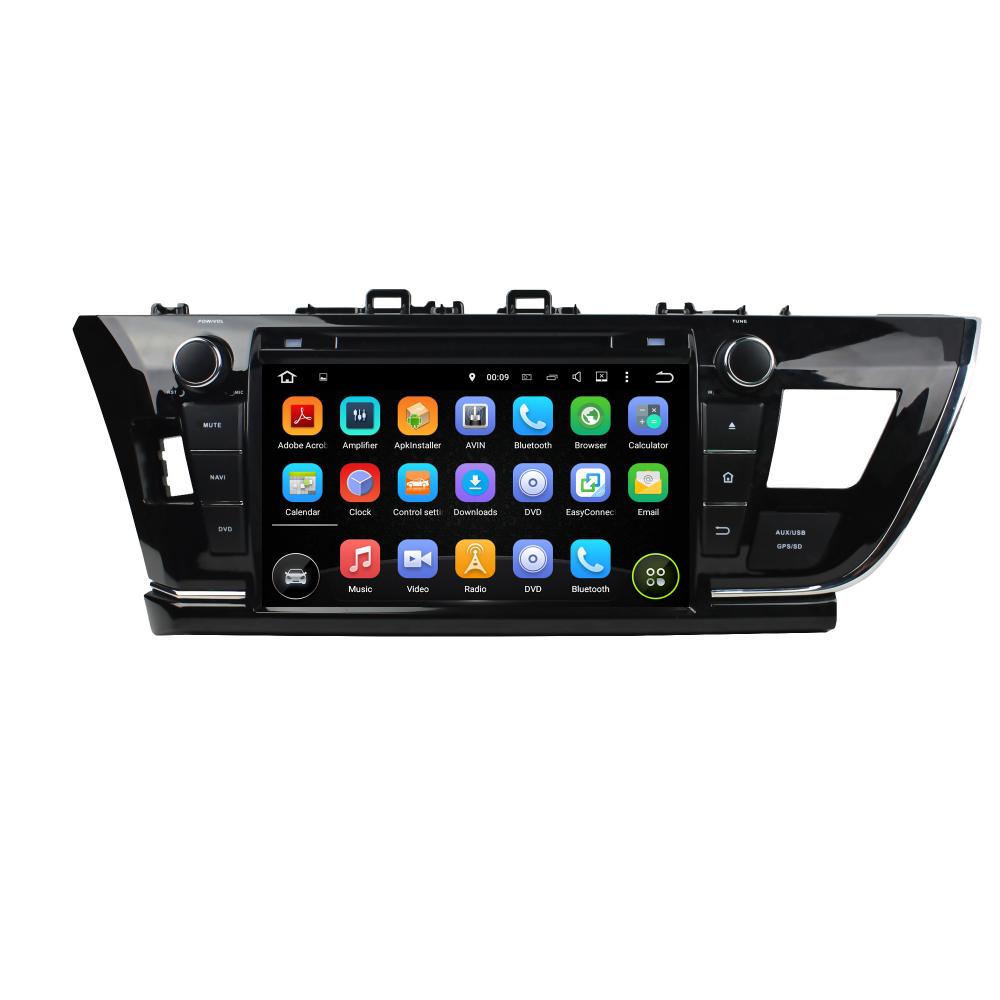 Android 7.1 car dvd player TOYOTA COROLLA