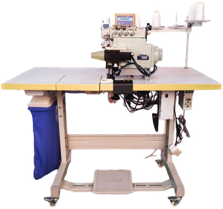 Automatic Collar Rib Knit Bands Attaching Sewing Machine Foxsew Fx Ext5100 Dt Plus Jpg