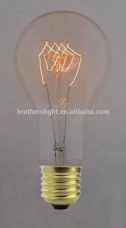 china supplier Edison Bulbs E27 B22 110V,220-240V A19 A23 carbon filament bulbs