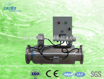 Widespread used automatic water filter with special wedge strainer