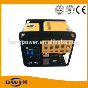 Open type 10kva 8kw generator diesel power electric start 2v86 engine