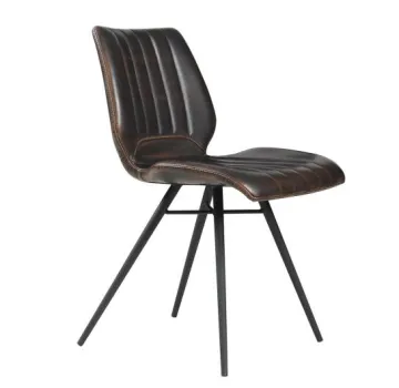 dining chairs pu leather chair for coffee room