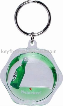 Aqua/Liquid key chain