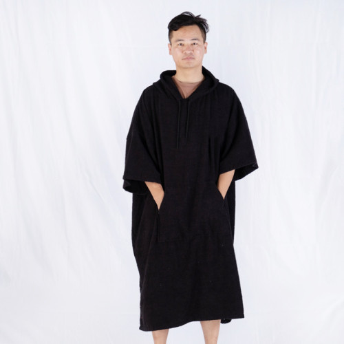 High quality short sleeve custom logo dry robe