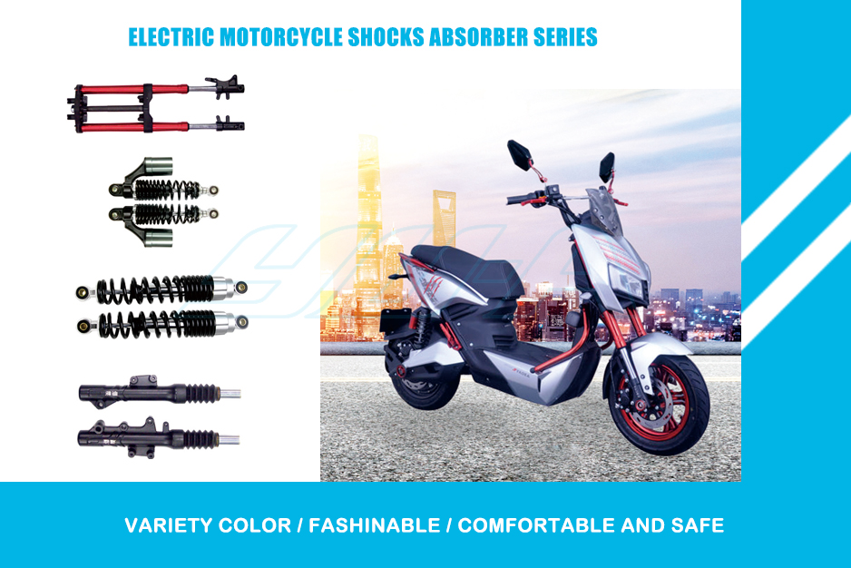 2 Electric Motorcycle Shocks-1