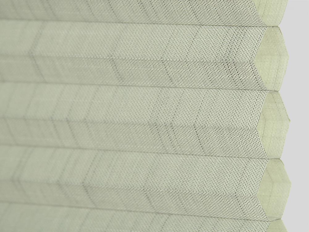 Polyester Wide Blindster Cellular Shades จีบผ้าม่าน