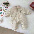 Roupas de bebê inverno jaqueta de algodão de algodão outwear