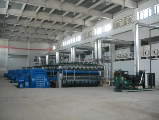 1400gf4 Water Cooling Diesel Hfo Power Platn For Oil And Gas Industries