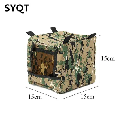 Camo Foldable Slingshot Target Box: Recyclable Shooting Case