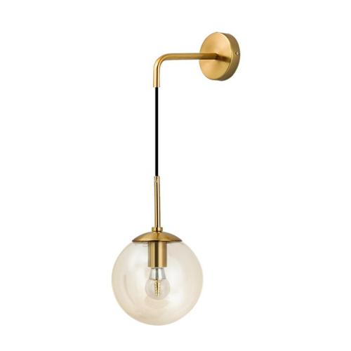 Lampe murale rond en verre inshine