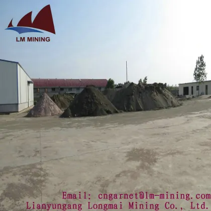 Red garnet Sand blasting