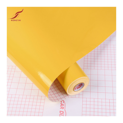 กระดาษกาวกาวไวนิลสีเหลือง oracal