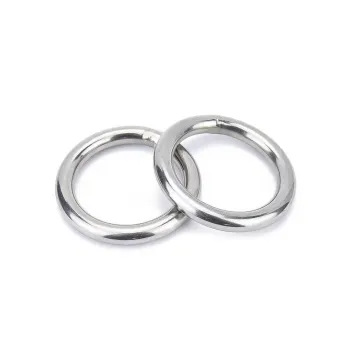 3mm to 16mm Diameter SS304 Wire Rings: Welded O-Shaped Hardware for Rigging Applications