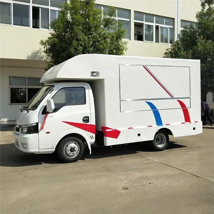 Mobile Beverage Truck with Refreshing Drinks