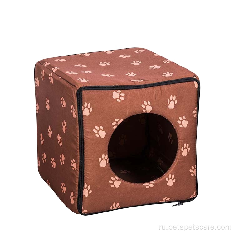 Декоративный дизайн Крытый домик для собак кровать для домашних животных