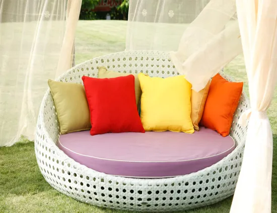 Simple Design Cheap Outdoor Swimming Pool Sun Bed Sofa Furniture