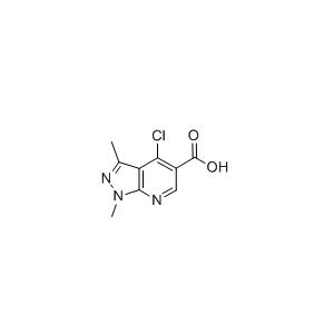 4-Chloro-1,3-Dimethyl-1H-Pyrazolo[3,4-b]pyridine-5-Carboxylic 산 CAS 175201-94-2