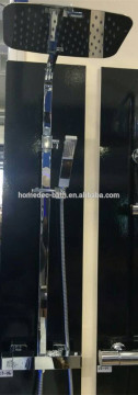 Exposed Thermostatic chrome shower valve Rain Shower System set