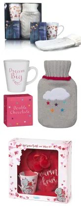 mini 1 liter hot water bottle