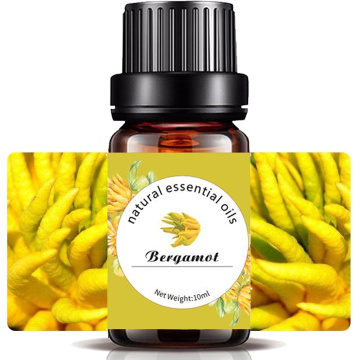 Mafuta ya Bergamot kwa Matumizi ya Aromatherapy Ugavi Bergamot Mafuta Muhimu ya Bergamot Mafuta