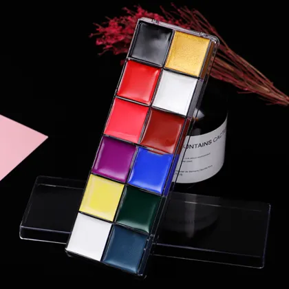 Custom Wholesale Vegan Waterproof Face Painting Supplies - Logo-Free Private Label