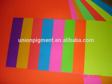 Orange Fluorescent Pigment For ink and plastic