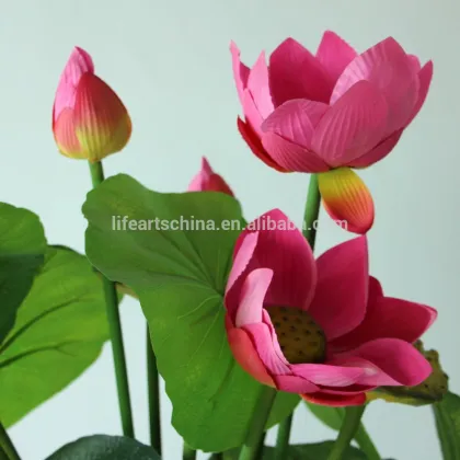 artificial flower, 120cm artificial lotus flower