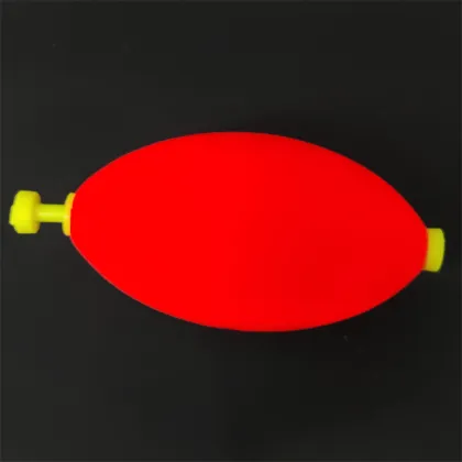 Red Color Snap-On Foam Fishing Float Bobbers for Catfish Rig